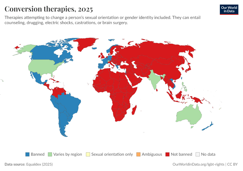 A thumbnail of the "Conversion therapies" chart