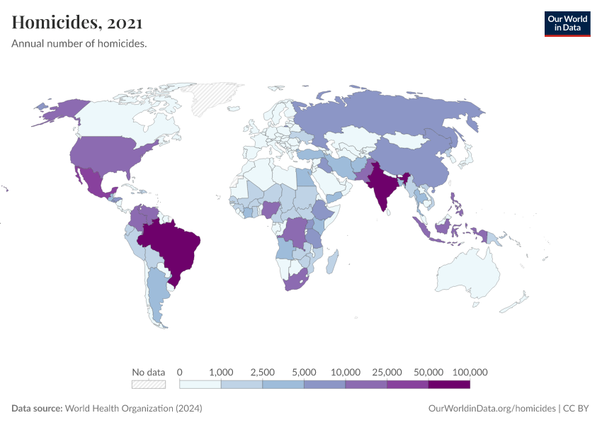 A thumbnail of the "Homicides" chart