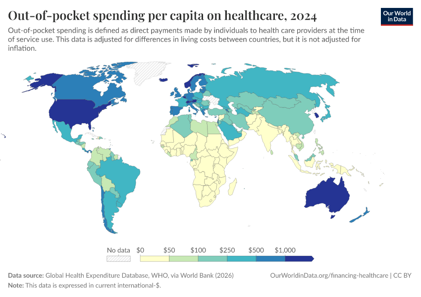 A thumbnail of the "Out-of-pocket spending per capita on healthcare" chart